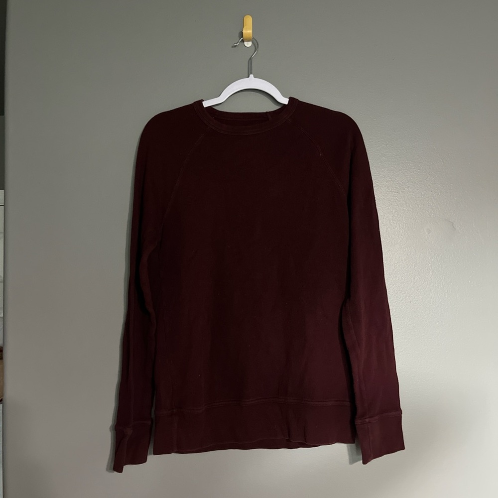 Goodfellow & Co Men's Deep Red Crewneck Sweater